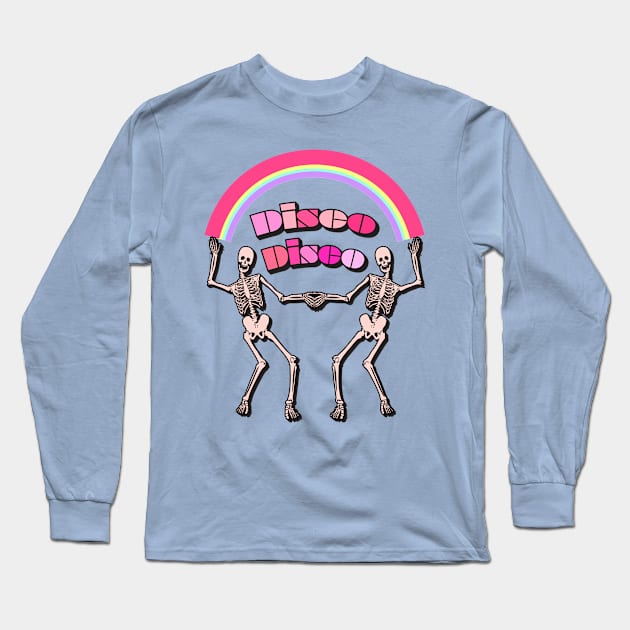 Disco Disco Long Sleeve T-Shirt by VultureVomitInc